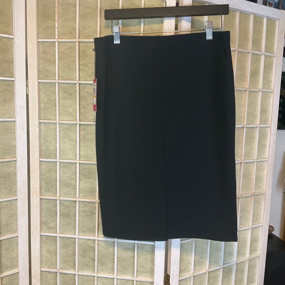 Vince Camuto Black Stretchy Pencil Skirt Size S